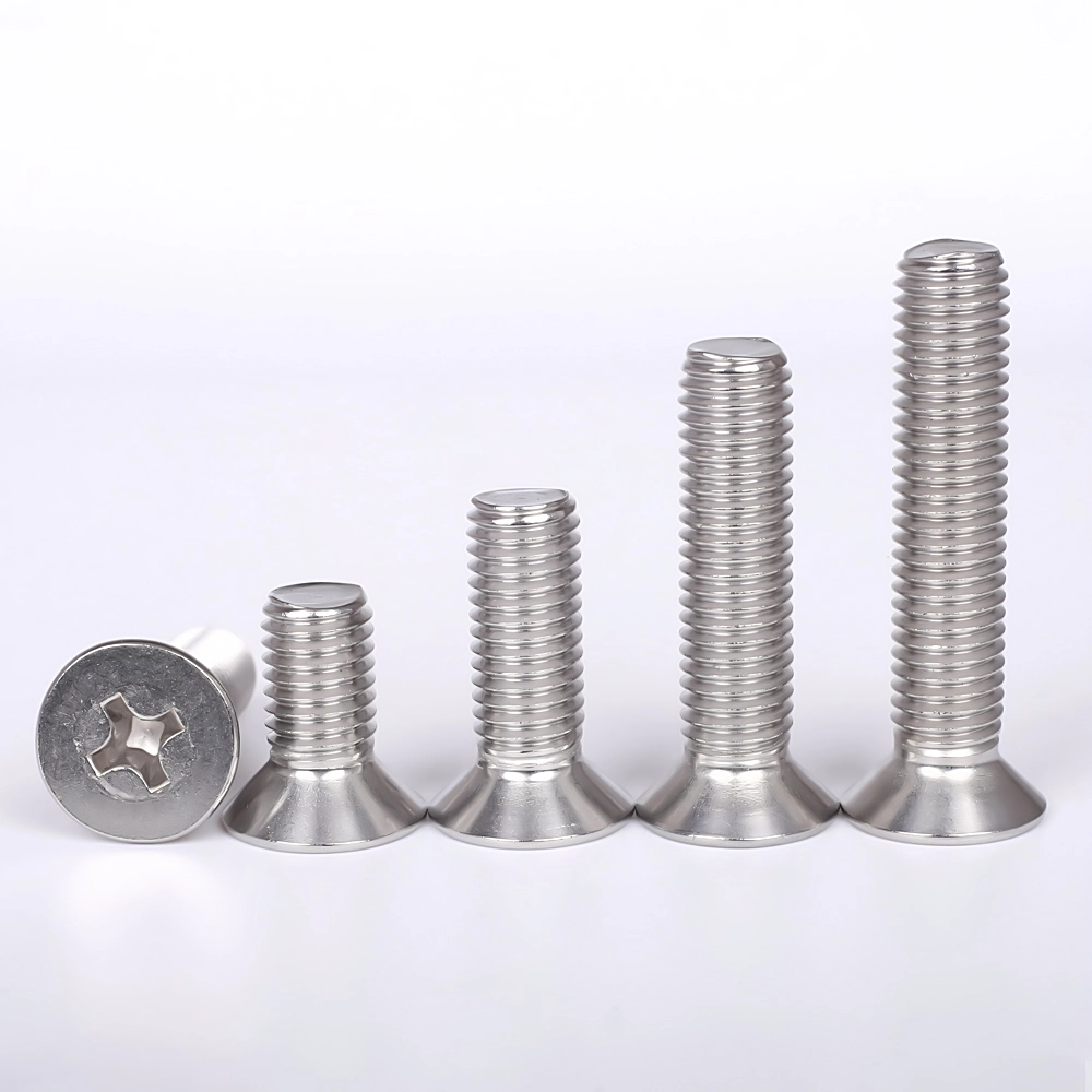 GB819 Skru Mesin Recessed Countersunk Cross