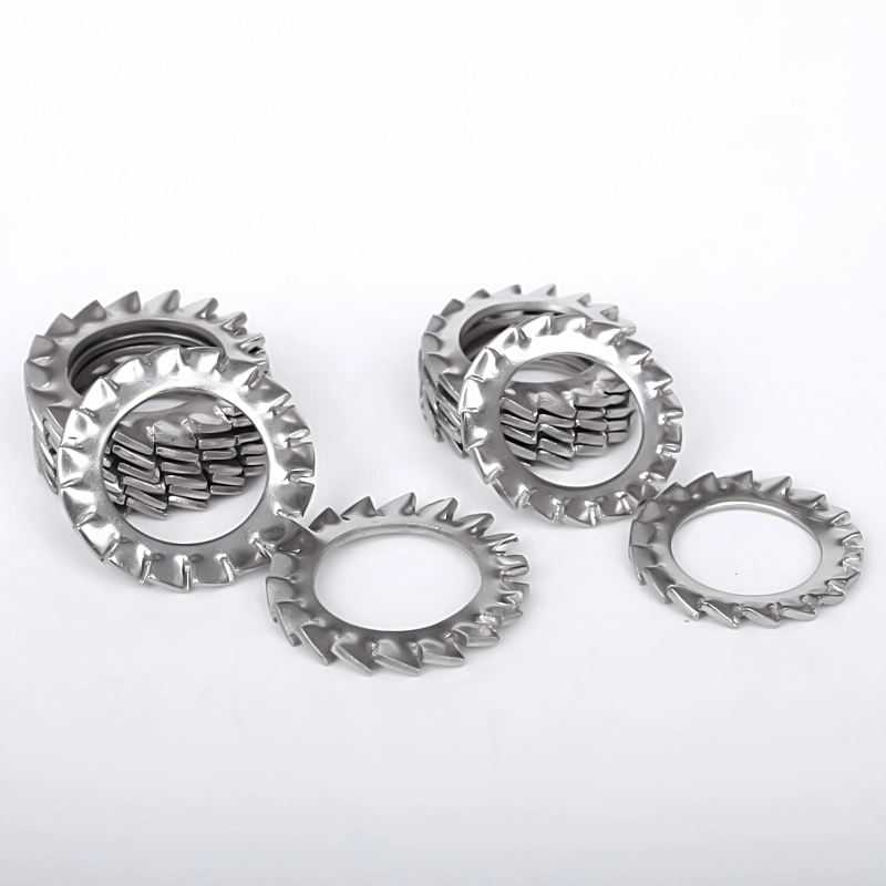 Keluli Tahan Karat DIN 6798A Pencuci Spring Kon