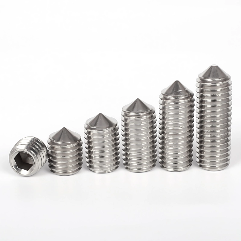 Skru Set Mata Kon Keluli Tahan Karat DIN 914